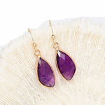 Amethyst Drop Earrings