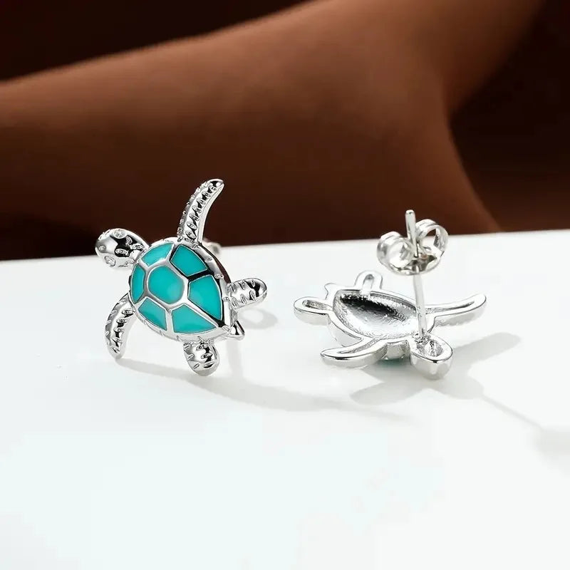 Seaweed Stud Earrings