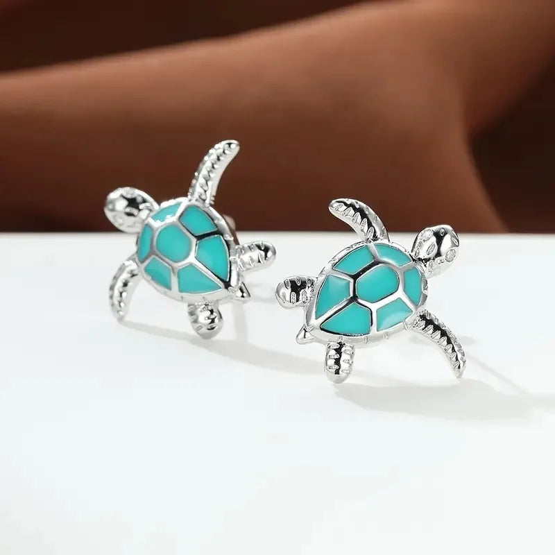 Seaweed Stud Earrings