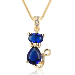 Cat Pendant Necklace