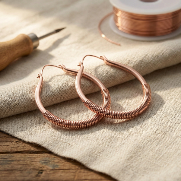 Creek | Copper Earrings