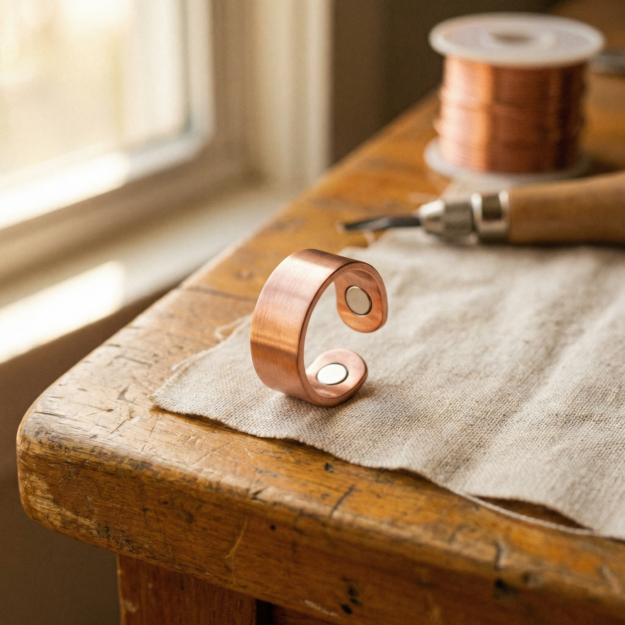 Weld Copper Ring - Susan’s Jewelry