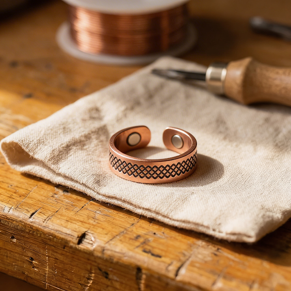 Lattice | Copper Ring