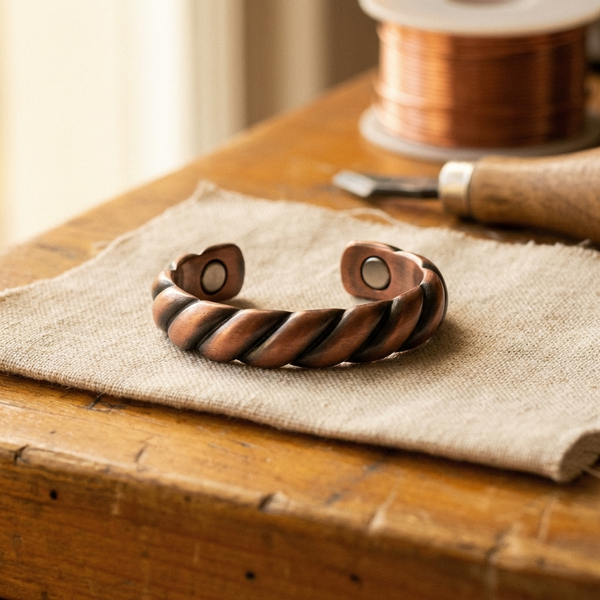 Quartz | Copper Ring