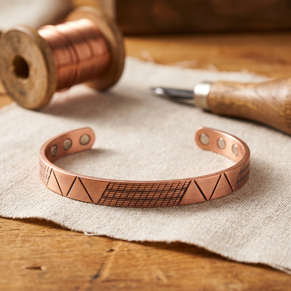 Crest | Copper Bracelet