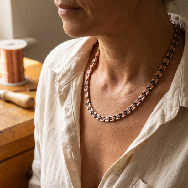 Haze | Copper Necklace