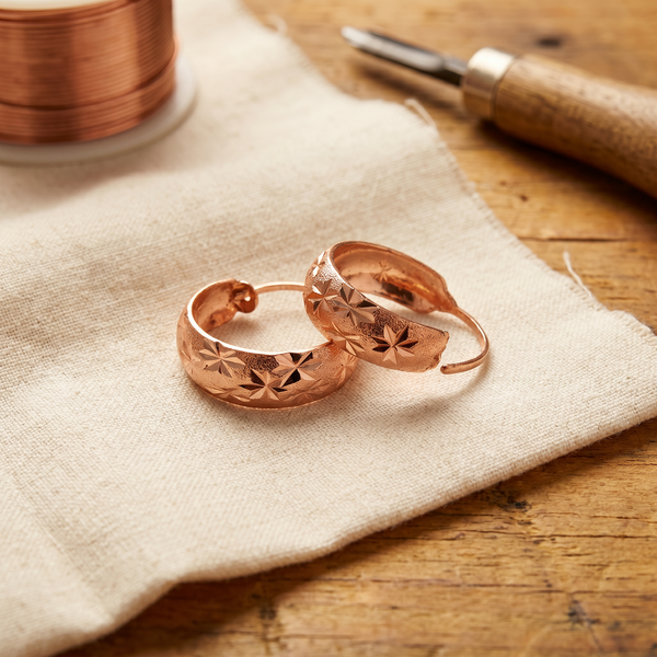 Dew | Copper Earrings