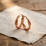 Wren Copper Hoop Earrings - Susan’s Jewelry