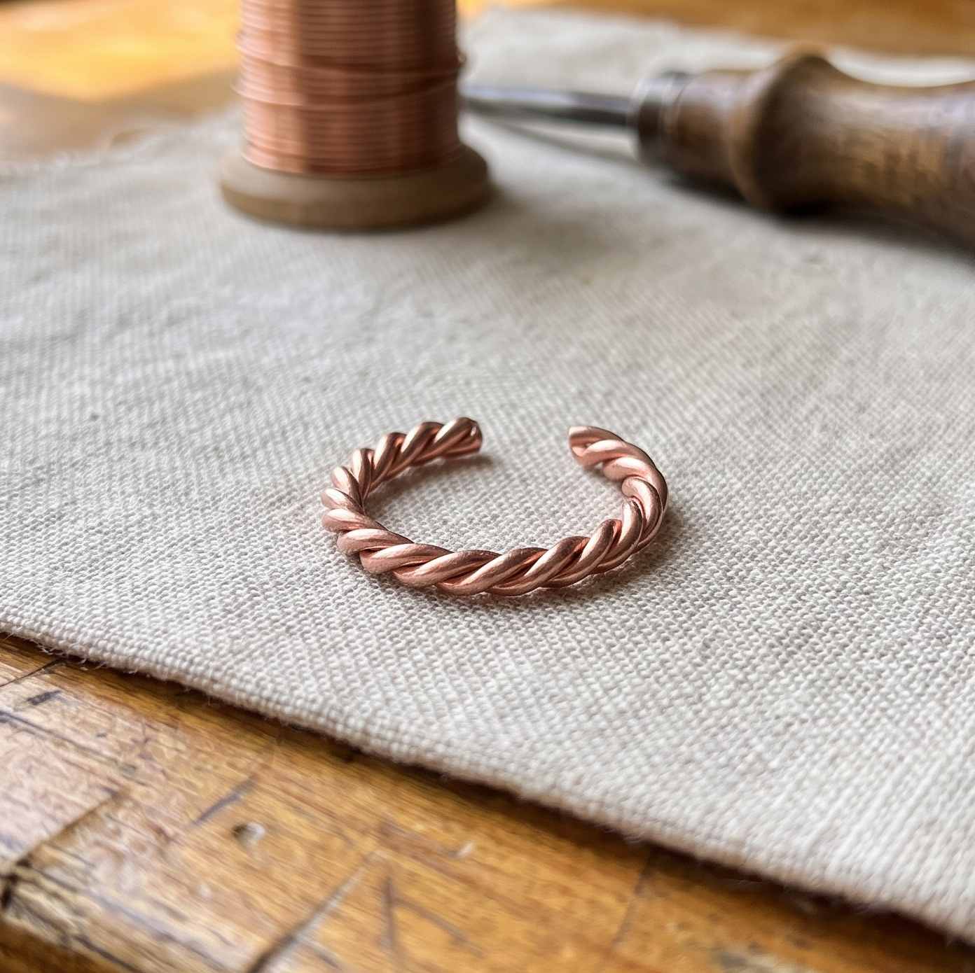Copper Tensor Ring - Susan’s Jewelry