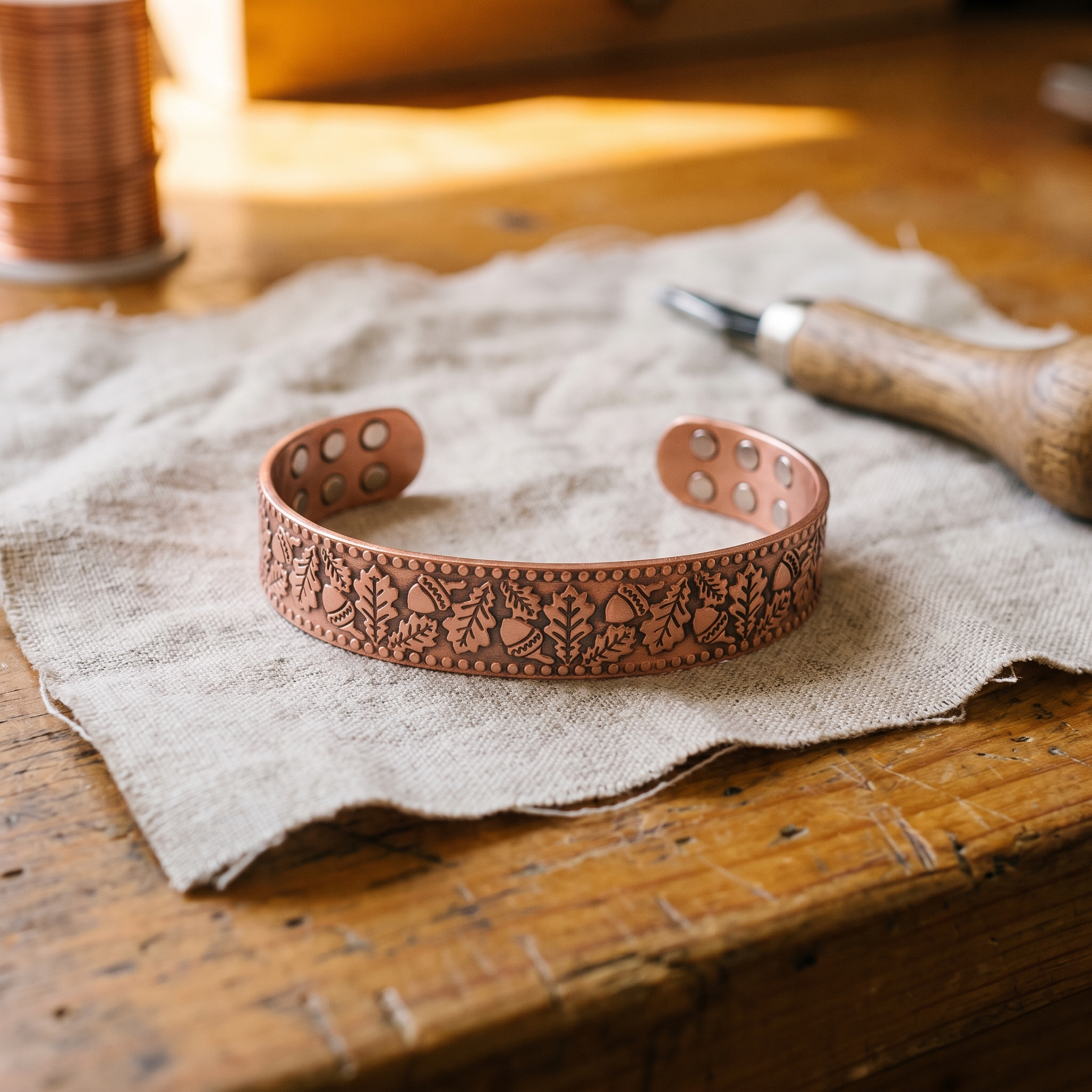 Timber Copper Bracelet - Susan’s Jewelry