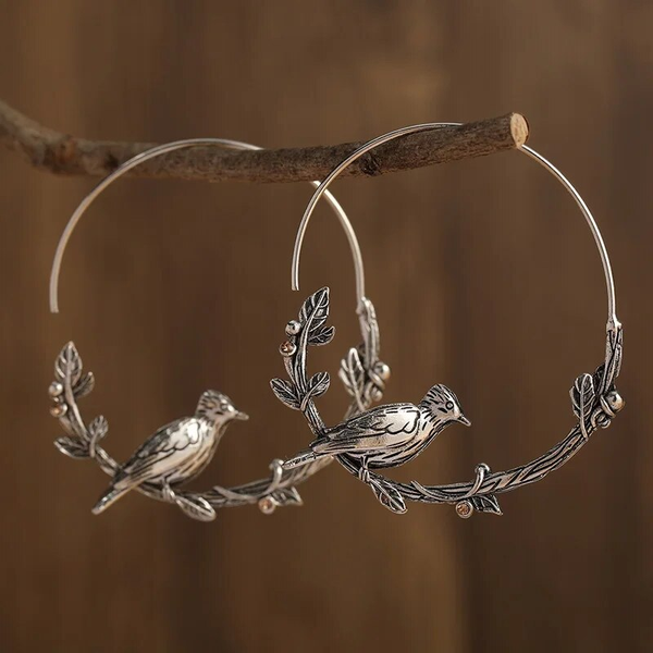 Vintage Bird Earrings