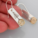 Vintage Openwork Boomwortels Earrings