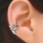 Vintage Kleine Flower Clip Earrings