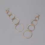 Vintage Drop Hoop Earrings