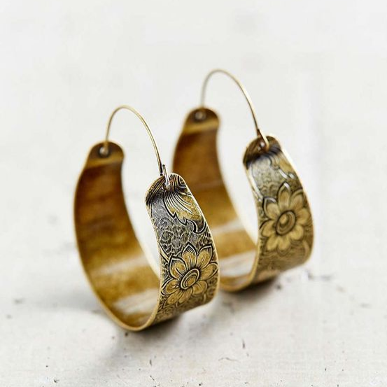 Vintage Gold Earrings