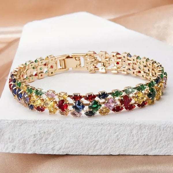 Colourful Crystal Bracelet
