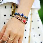 Radiant Jasper Heart Bracelet