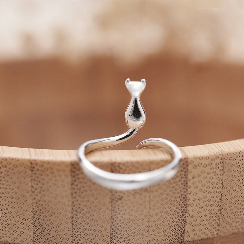 Stainless Steel Cat Ring