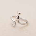 Stainless Steel Cat Ring