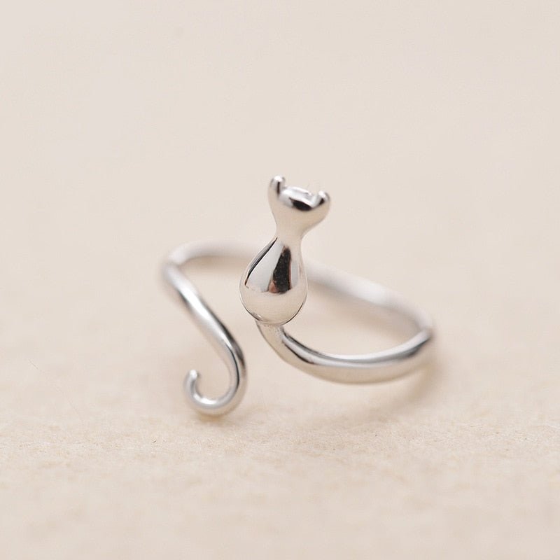 Stainless Steel Cat Ring